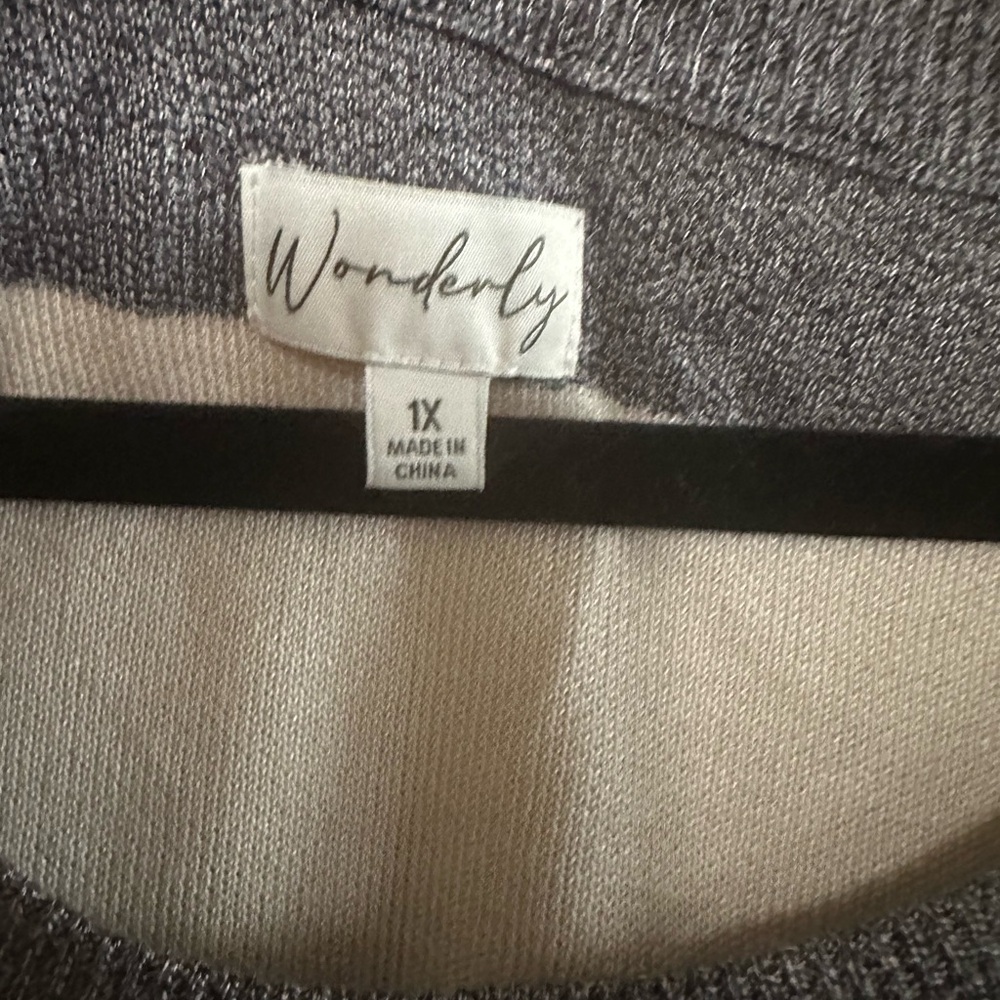 Wonderly Gray Women's Sweater